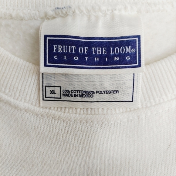 Vintage Fruit of the Loom X-Large St. Patrick's Day Sweatshirt Grannycore 90s - Picture 5 of 10